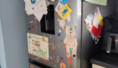 Funny to think we actually considered the aesthetics of our fridge when we bought it.