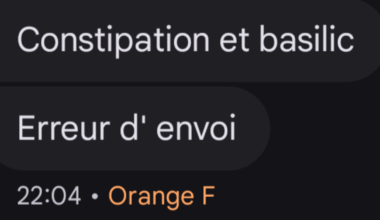 Constipation et basilic