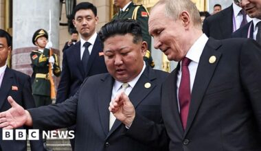 Vladimir Putin thanks Kim Jong Un for North Koreans fighting in Ukraine