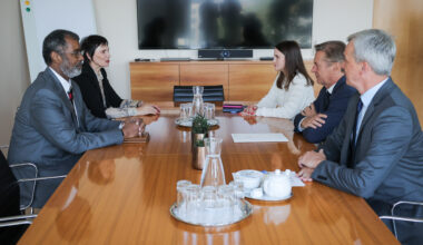 Prime Minister Golob receives NEA Director-General William D. Magwood