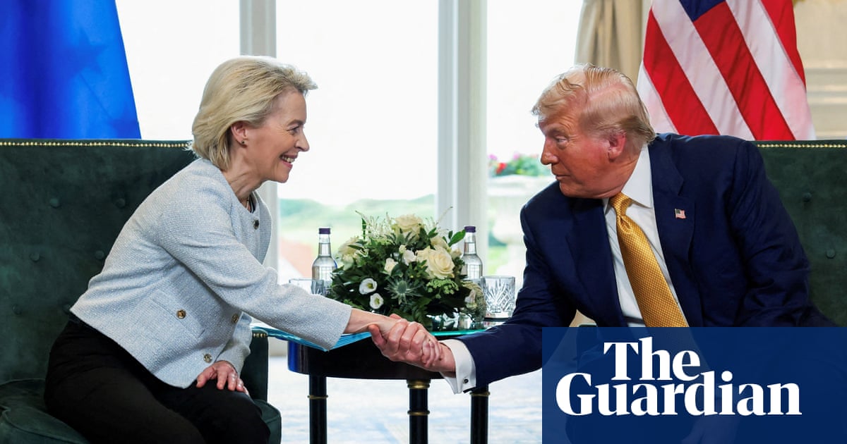 Majority in EU’s biggest states believes bloc ‘sold out’ in US tariff deal, poll finds | European Union