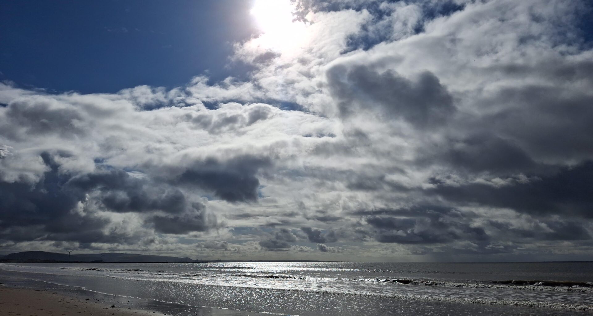 Clouds on Swansea Beach