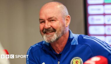 Scotland head coach Steve Clarke