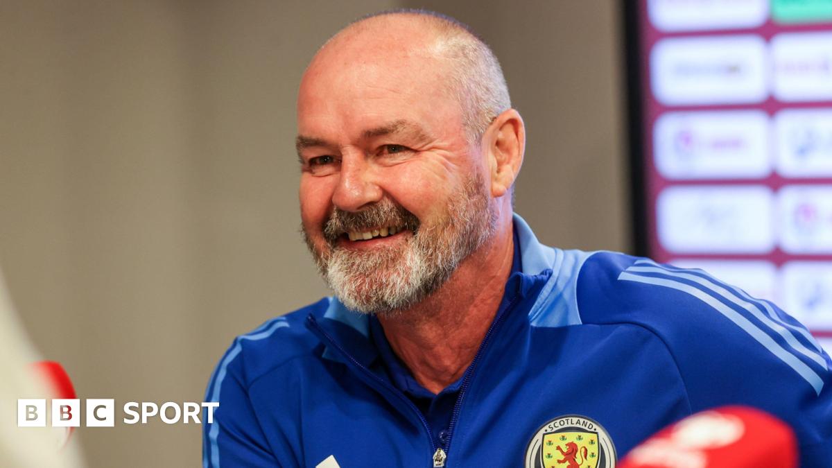 Scotland head coach Steve Clarke