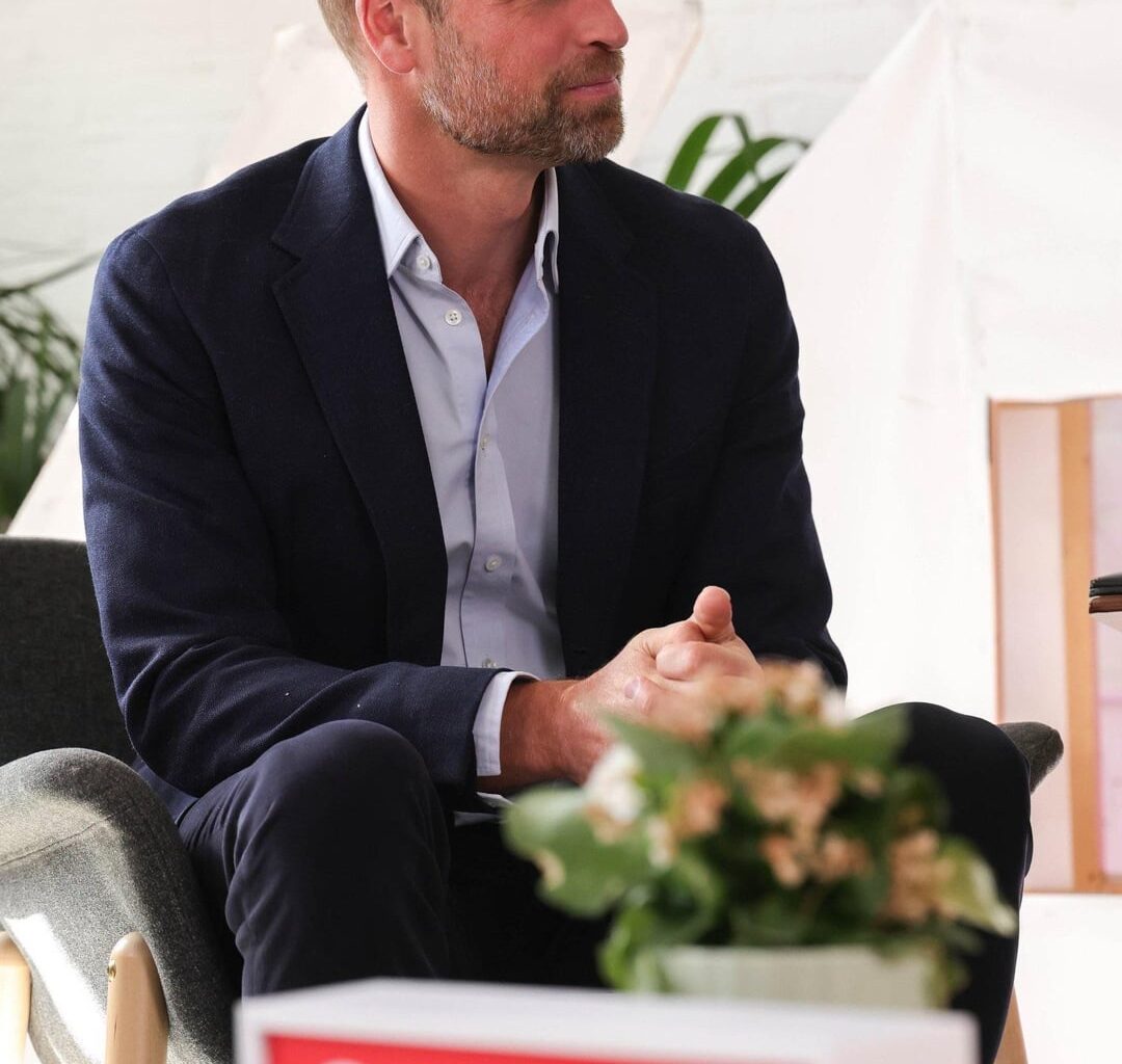 Prince William visited Spiral Skills, a youth organization in London that received funding from his Homewards Fund