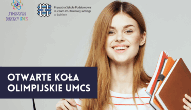 Otwarte Koła Olimpijskie UMCS dla uczniów - zapisy - 2025 - Aktualności - Lublin