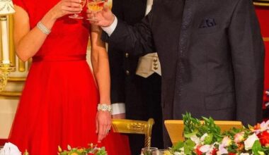 A roundup of Catherine’s state banquet tiaras and dresses