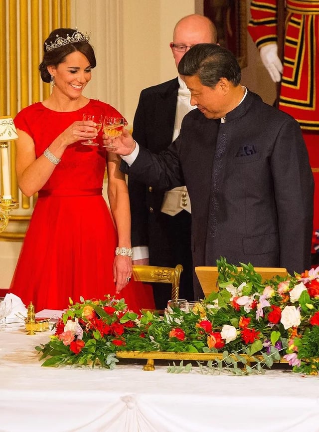 A roundup of Catherine’s state banquet tiaras and dresses