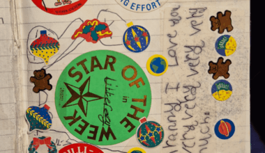Do they still give out stickers in primary school?