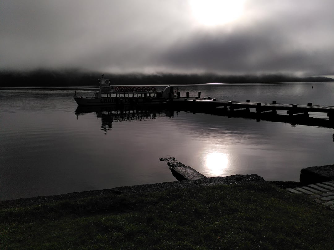 Pretty sure I inadvertently captured the Loch Lomond monster today