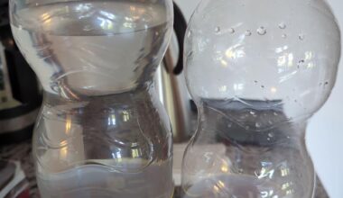 Hvad skyldes dette idioti - 2-liters flasken er blevet 2-3 cm højere bare for at opbevare mere luft og ikke længere passe i køleskabsdøren?