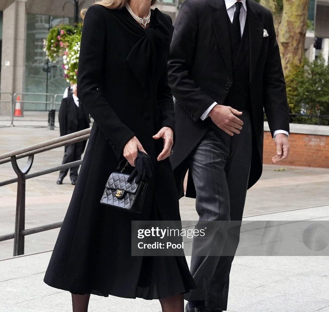 British Royals arriving at Westminster Cathedral to attend the Funeral of the Duchess of Kent