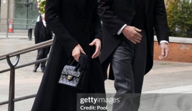 British Royals arriving at Westminster Cathedral to attend the Funeral of the Duchess of Kent
