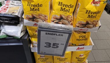 Netto og jeg har forskellige idéer om, hvad Snøfler er