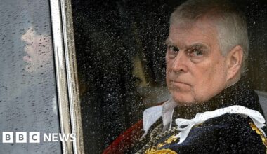 Prince Andrew will not join royals at Sandringham for Christmas