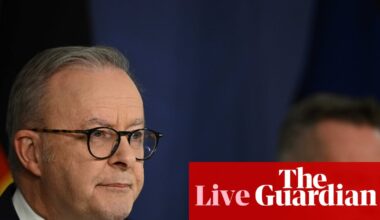 Australia news live: Labor unveils billions in new climate and energy funding as it sets ‘responsible’ 62-70% target to cut emissions | Australia news