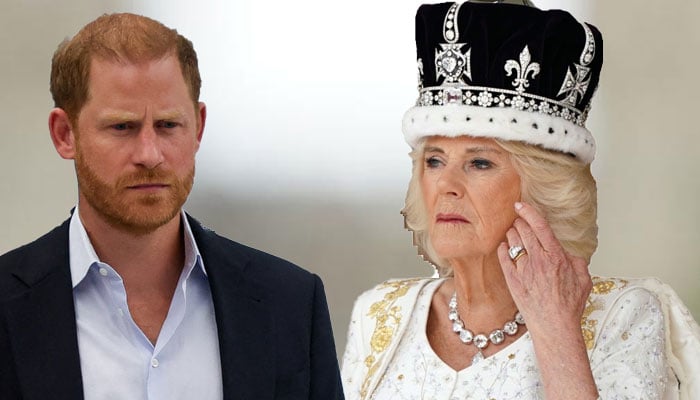 Prince Harry has been sent a message by his step mother