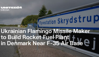 Ukrainian Flamingo Missile Maker to Build Rocket Fuel Plant in Denmark Near F-35 Air Base — UNITED24 Media