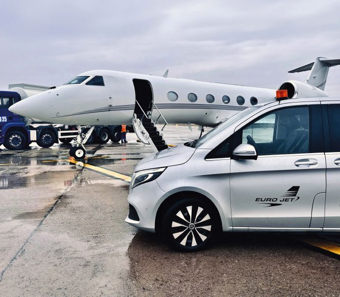 Euro Jet’s ground transportation service in Bucharest