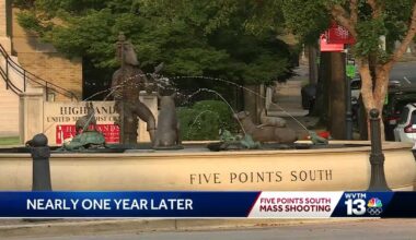 Is Five Points South still a popular entertainment district after mass shooting?