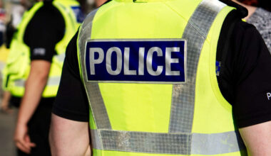 Brick thrown into Falkirk refugee hotel -
