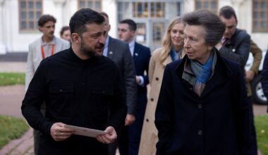 Princess Anne's incredibly poignant gesture during surprise Ukraine trip