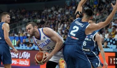 Slovenija – Italija 50:40 (nor polčas Dončića s 30 točkami)