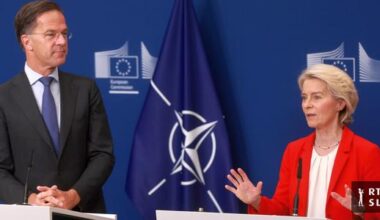 Von der Leyen napovedala hitro ukrepanje za vzpostavitev zidu pred brezpilotniki