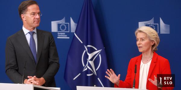 Von der Leyen napovedala hitro ukrepanje za vzpostavitev zidu pred brezpilotniki