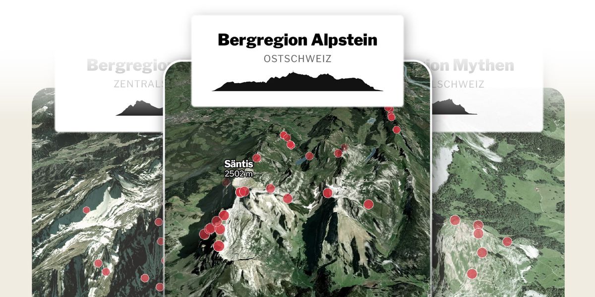 Wandern Schweiz: Exklusive Datenanalyse zu tödlichen Unfällen