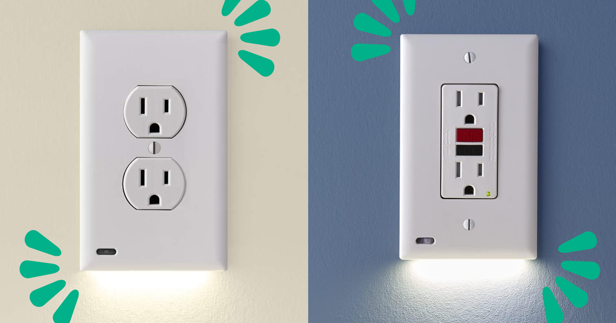 These Energy Efficient Nightlights Don't Take Up Outlet Space