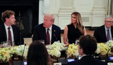 Sam Altman, Tim Cook, Other Tech Leaders Lauded Trump at White House