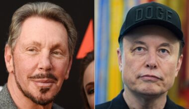 Larry Ellison Overtakes Elon Musk As World’s Richest Man