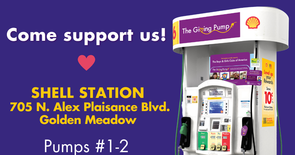 South Lafourche High School Project Graduation Teams Up with Jester’s Court for Shell’s The Giving Pump | Announcements
