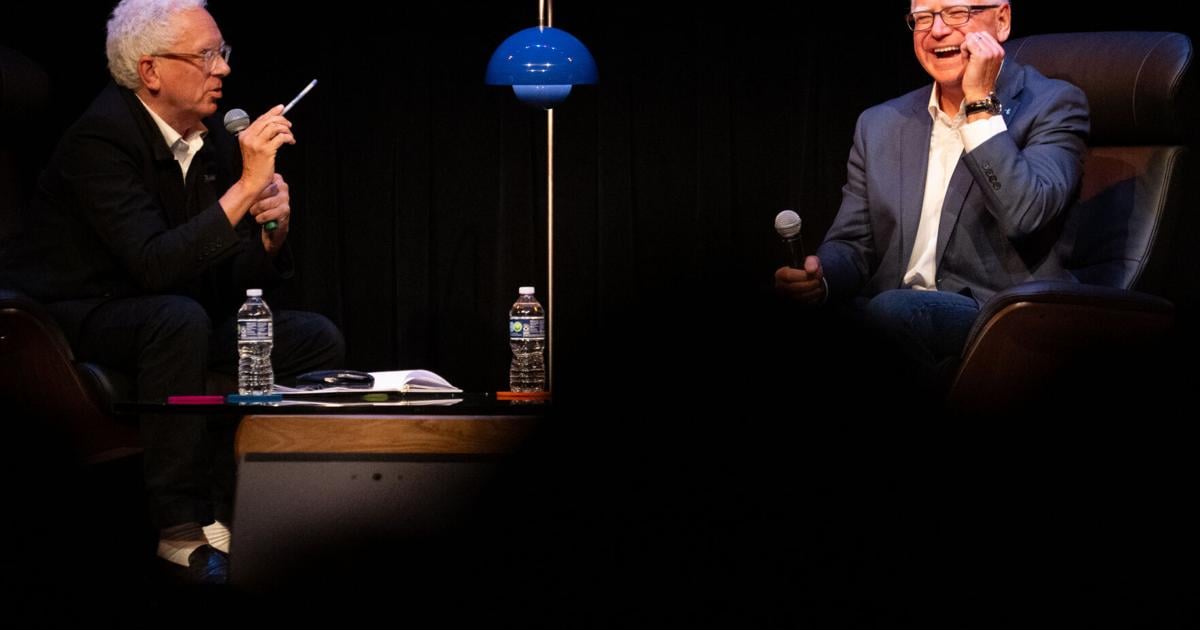 Tim Walz captivates Madison audience, talking politics and decency | Government