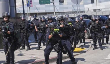 LA police fired over a thousand projectiles at protesters in a single day | Ap