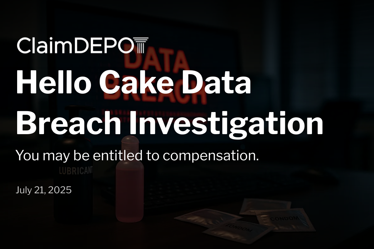 Hello Cake Data Breach Lawsuit Investigation