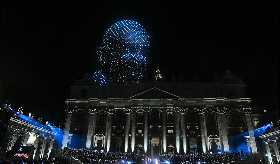 Cardinal Müller warns against Pope Francis ‘personality cult’ after Vatican drone display