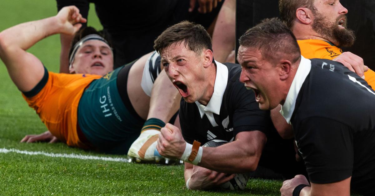 New Zealand rebounds from a Springboks shocker to beat Australia and retain the Bledisloe Cup | National Sports