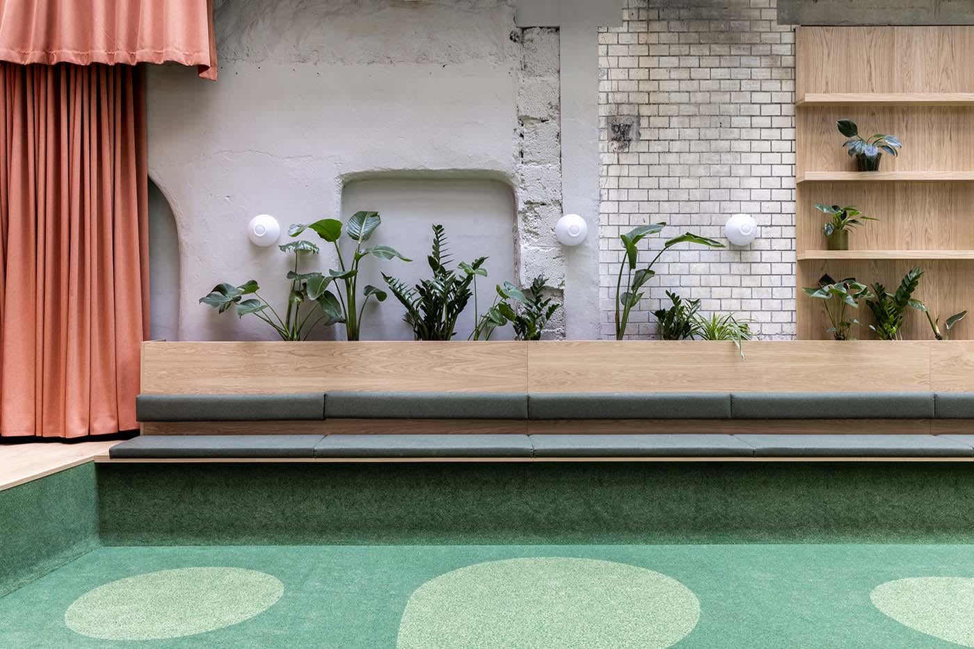 LOCAL transform a 1920 Egill Reimers building into Bergen Camping, a cultural house where minigolf, dining, and performance coalesce...