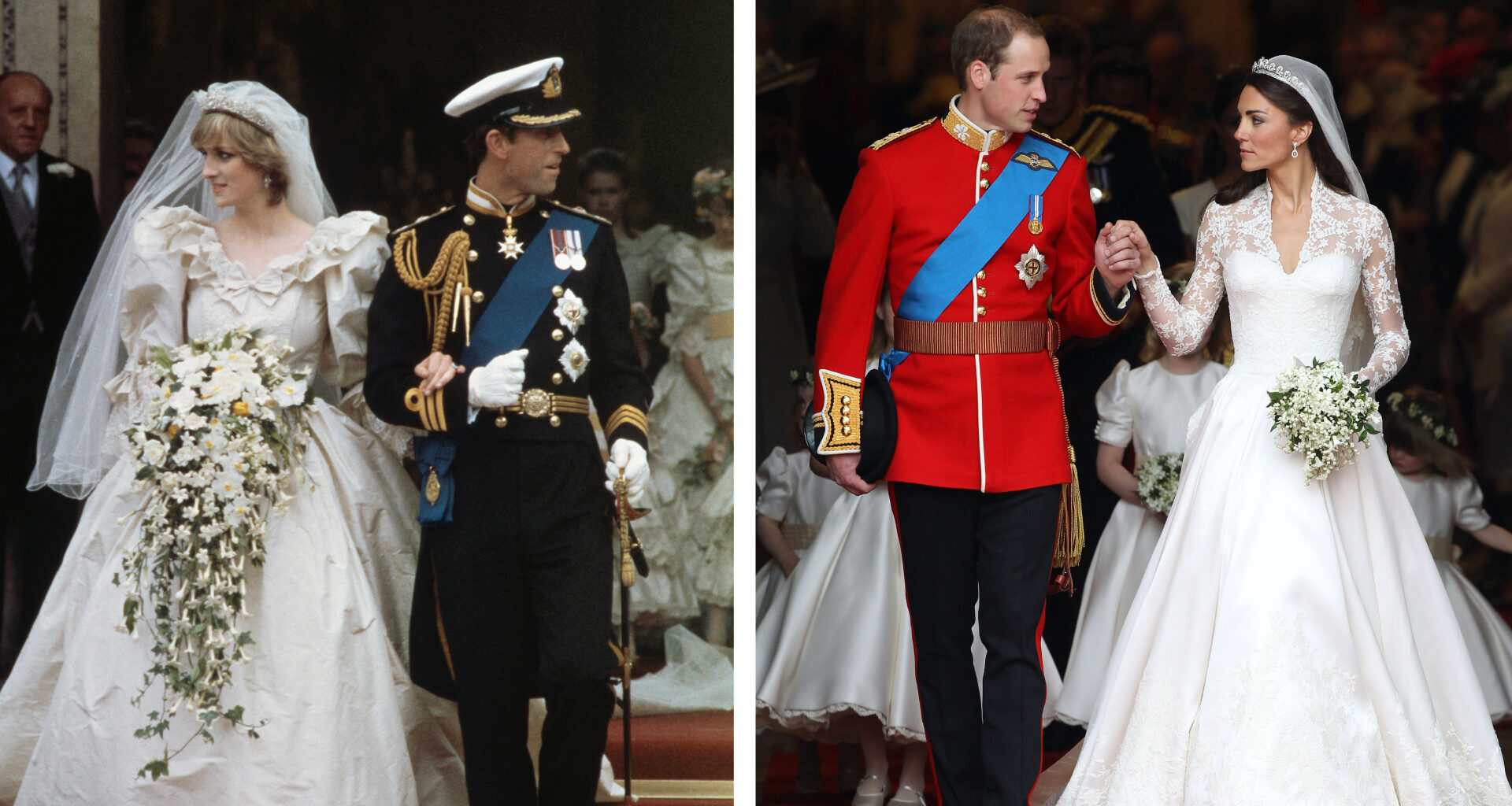 Kate Middleton and Prince William tied the knot on April 29, 2011 at Westminster Abbey