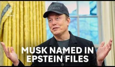 Elon Musk and Prince Andrew named in newly released Epstein files