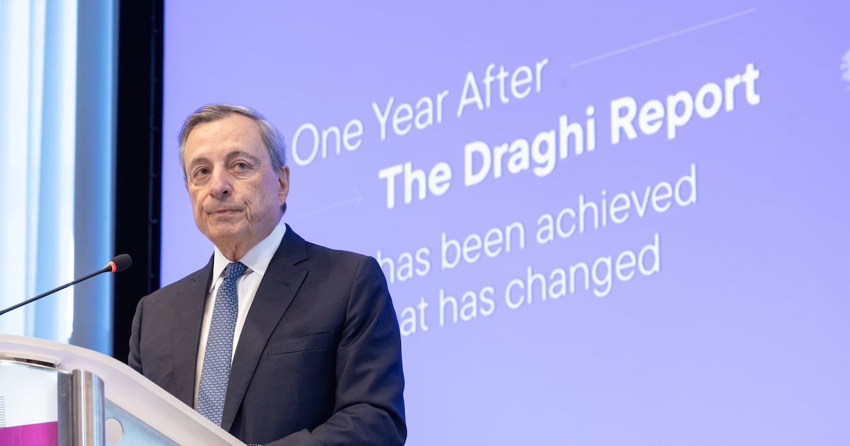 EU economy falls behind global rivals due to ‘complacency’, warns Mario Draghi – The Irish Times