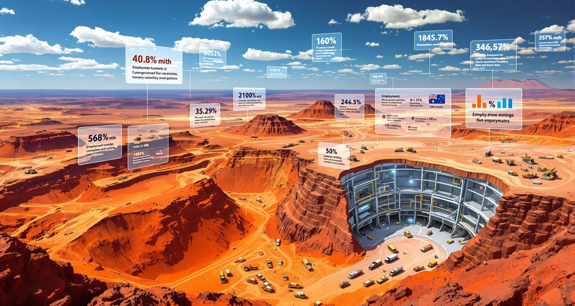 Mining jobs in Western Australia data.
