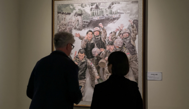 What is billed as the biggest exhibition of North Korean art held outside the reclusive state is the latest sign of warming ties between Moscow and Pyongyang.