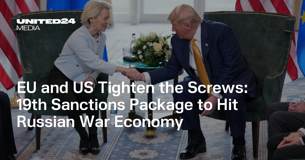 19th Sanctions Package to Hit Russian War Economy — UNITED24 Media