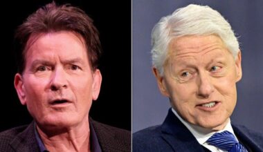 Charlie Sheen Claims Bill Clinton Tried To Pursue His Girlfriend In The ‘80s