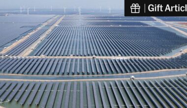 China’s Renewable Energy Investment Helping Stem Fossil Fuel Growth, Report Says | Its vast investment in solar, wind and batteries is on track to end an era of global growth in the use of coal, oil and gas, the researchers said.