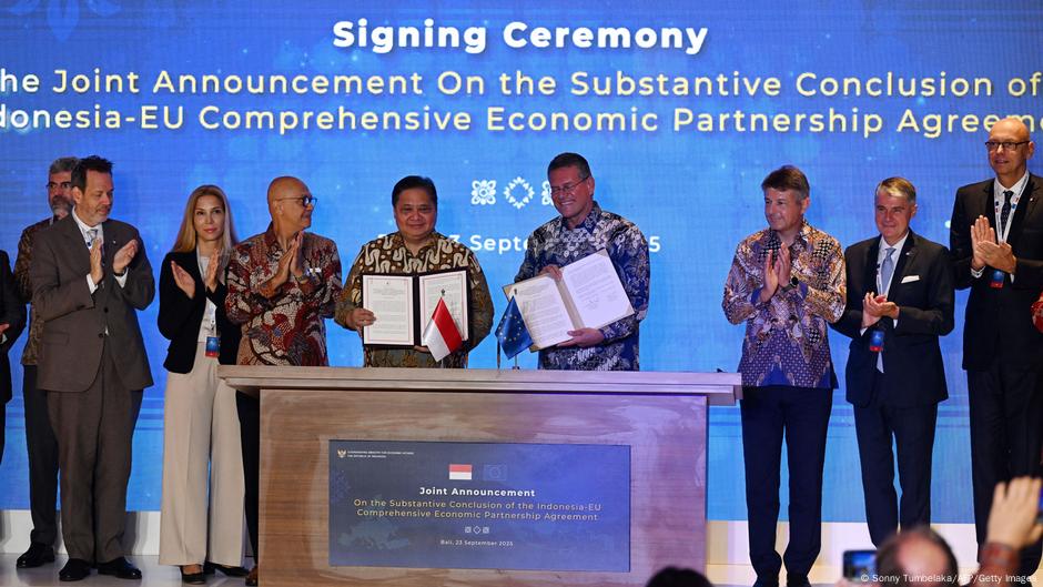 EU, Indonesia agree on free trade deal – DW – 09/23/2025