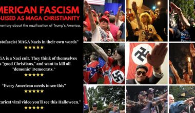 American Fascism is disguised as MAGA Christianity.